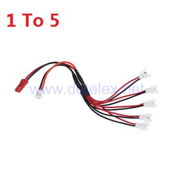 XK-K124 EC145 helicopter parts 1 to 5 charger wire